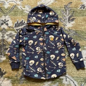 Rock your kid skull hoodie